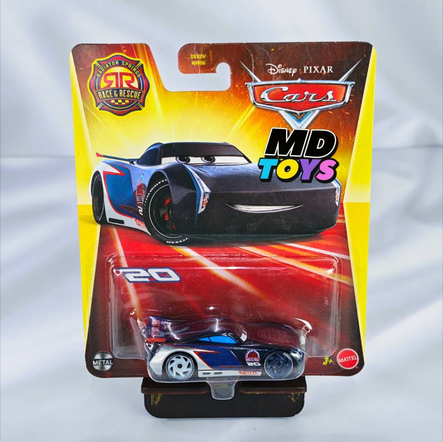Cars Premium R&R - Jackson Storm Jackson Storm Race&Rescue - Cars Premium Metalico Escala 1:55 Mattel - Imagen 1