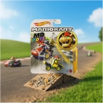 Bowser Standard Kart - Hotwheels Auto Mario Kart 1:64 Mattel - Imagen 2