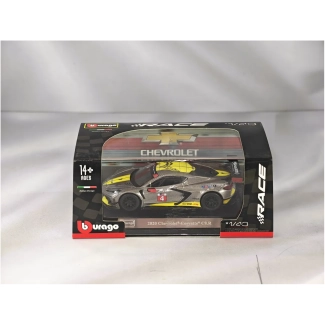 Chevrolet Corvette C8.R 2020 - Burago Race 1:43 Acrilico