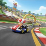 Toad Standard Kart - Hotwheels Auto Mario Kart 1:64 Mattel - Imagen 3