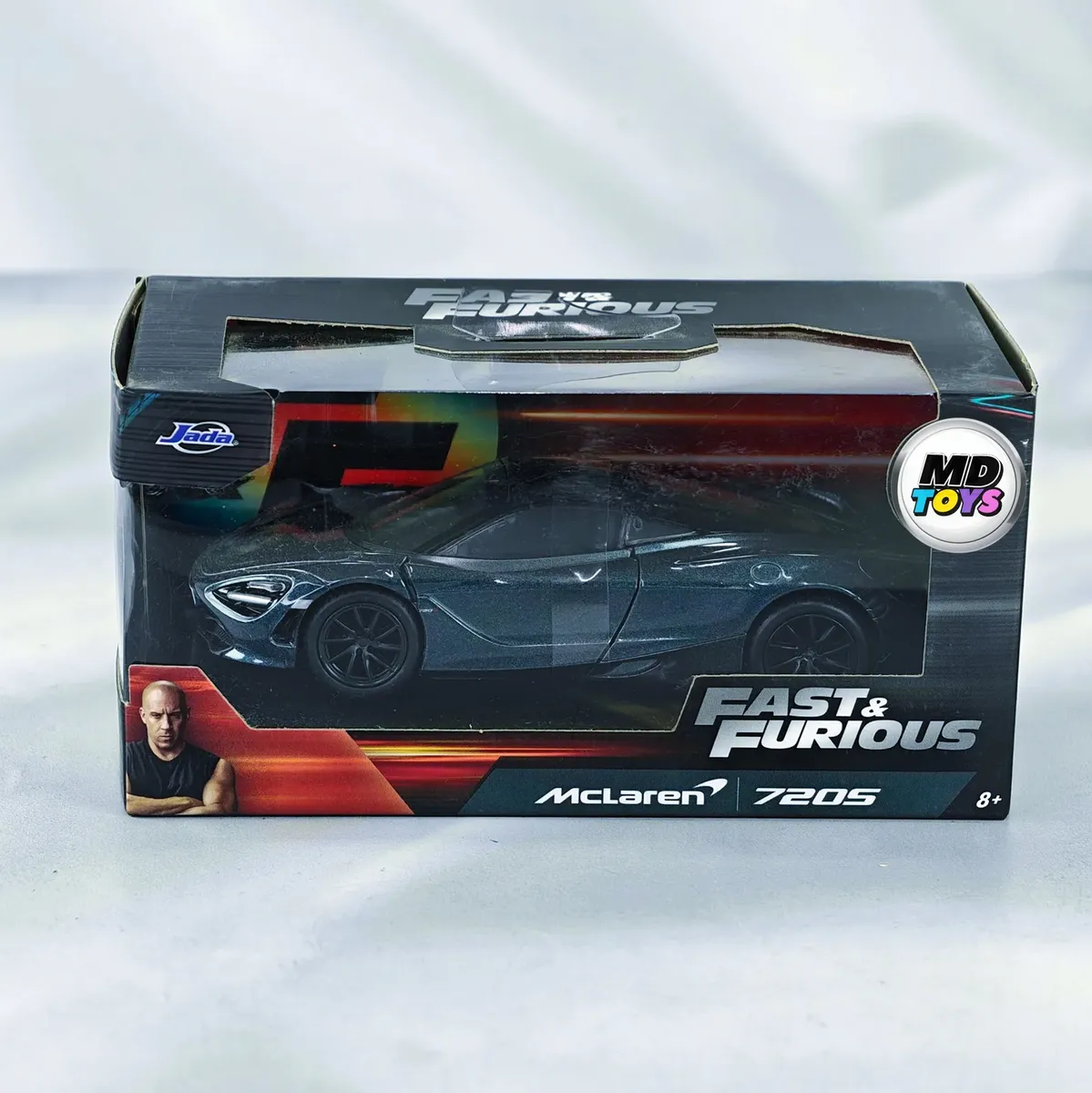 D_NQ_NP_2X_769535-MLC113075639796_072026-F.webp Mclaren 720s Shaw - Colección Rápido Y Furioso 1:32 - Imagen 1