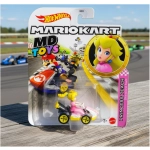 Princesa Peach Standard Kart - Hotwheels Auto Mario Kart 1:64 Mattel - Imagen 2
