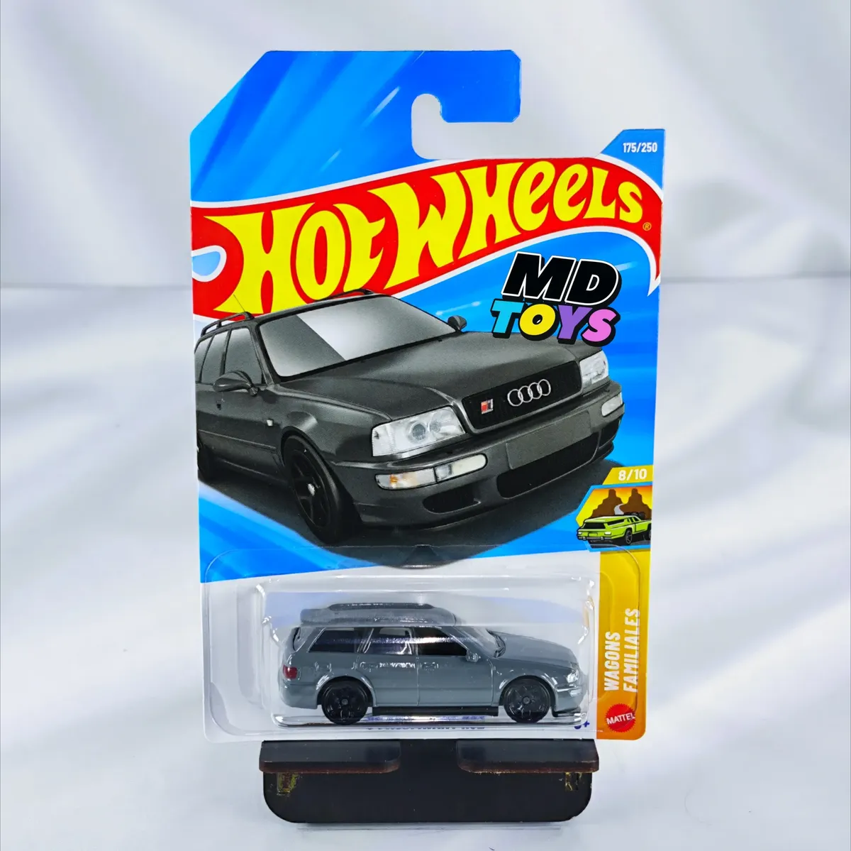D_NQ_NP_2X_796826-MLC114454462007_072026-F.webp Hotwheels Auto - Audi Avant RS2 '94 Wagons 8/10 Mattel - Imagen 1