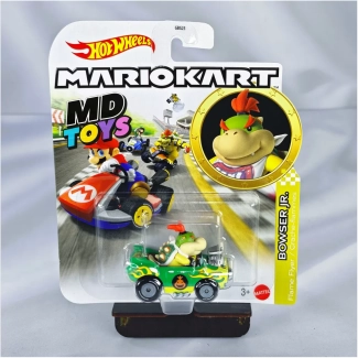 Bowser Jr. Flame Flyer - Hotwheels Auto Mario Kart 1:64 Mattel