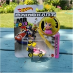 Princesa Peach Standard Kart - Hotwheels Auto Mario Kart 1:64 Mattel - Imagen 3