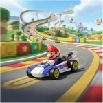 Mario Circuit Special - Hotwheels Auto Mario Kart 1:64 Mattel - Imagen 3