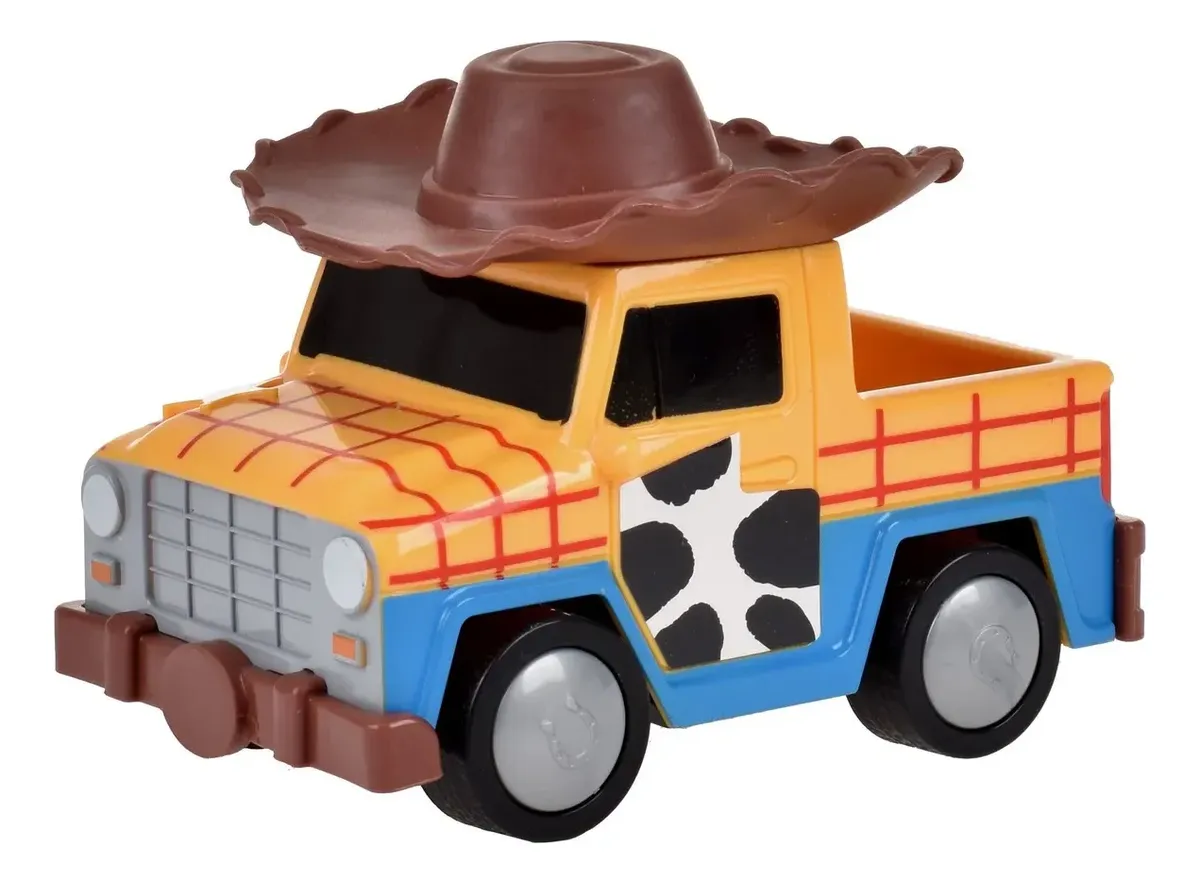 D_NQ_NP_2X_948263-MLC113110021334_072026-F.webp Auto A Fricción Pixar Toy Story - Woody 13cm - Imagen 1