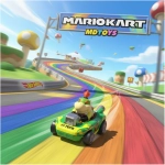 Bowser Jr. Flame Flyer - Hotwheels Auto Mario Kart 1:64 Mattel - Imagen 3