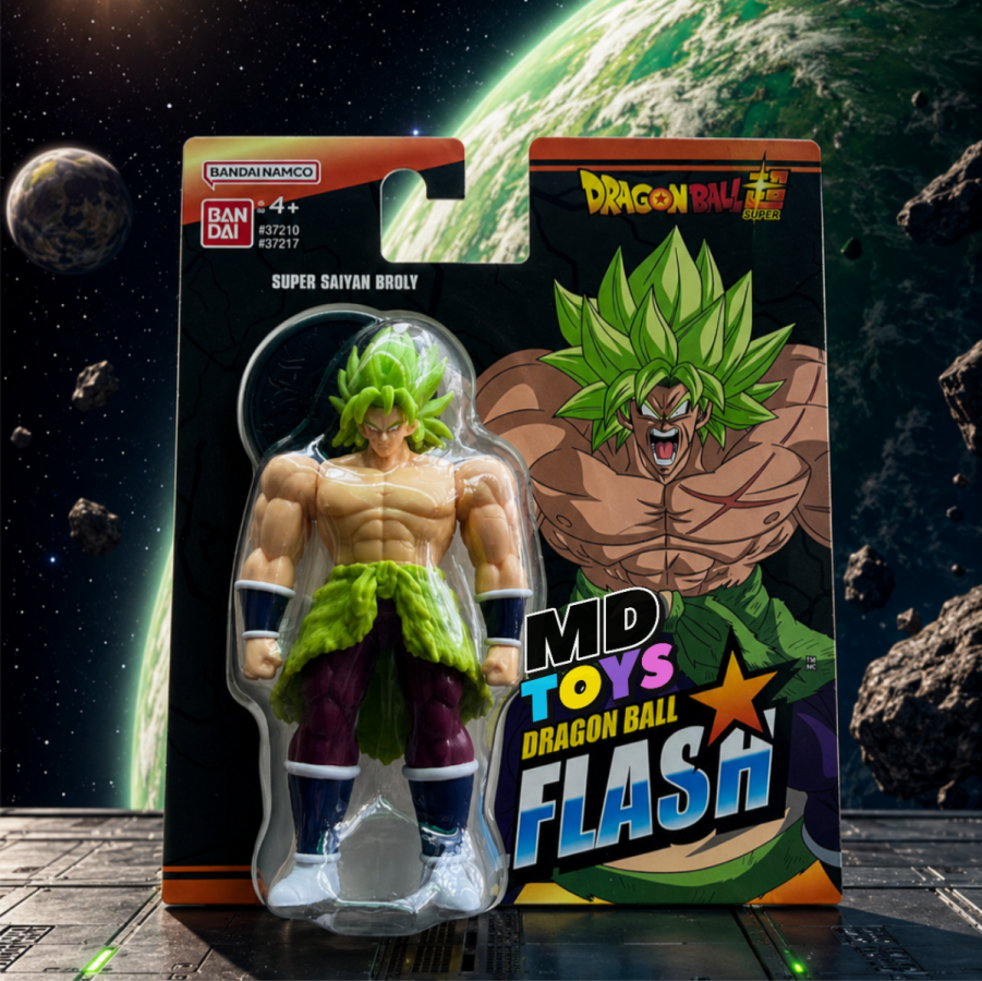 Figura DBS 10cm - Broly (1) Broly Super Saiyan - Figura Dragon Ball Super 10cm Bandai - Imagen 1