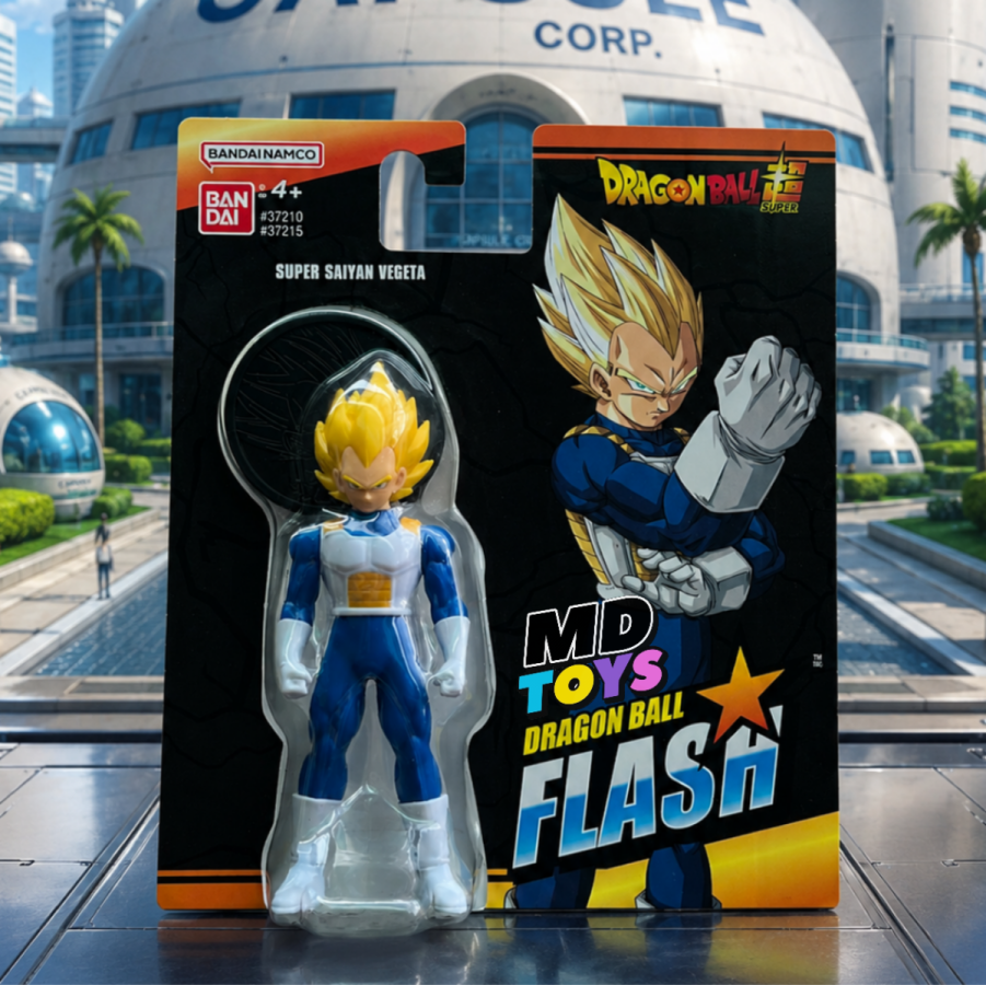 Figura DBS 10cm - Vegeta SSJ (1) Vegeta Super Saiyan - Figura Dragon Ball Super 10cm Bandai - Imagen 1