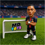 Kylian Mbappé PSG - Figura Futbol Minix 12cm - Imagen 2