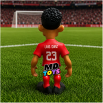 Luis Diaz Liverpool - Figura Futbol Minix 12 cm - Imagen 3