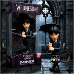 Merlina Addams con Paraguas - Figura Cultura Pop Minix 12cm