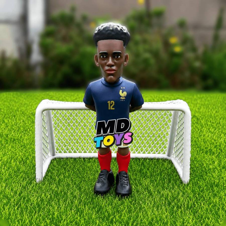 Figura Minix - Desire Doue Francia (1) Desire Doue Francia - Figura Futbol Minix 12cm - Imagen 1