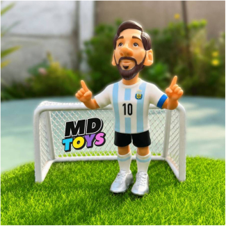 Lionel Messi Argentina - Figura Futbol Minix 12cm