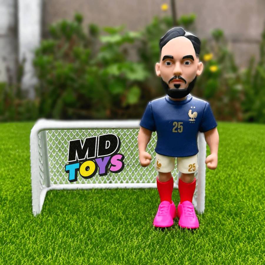 Figura Minix - Rayan Cherki Francia (1) Rayan Cherki Francia - Figura Futbol Minix 12cm - Imagen 1