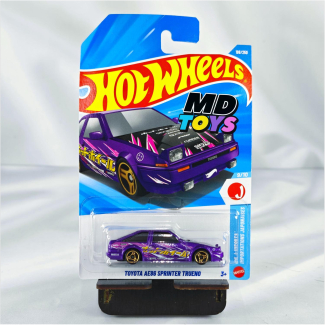 Toyota AE86 Sprinter Trueno - Hotwheels J-Imports 9/10 Mattel