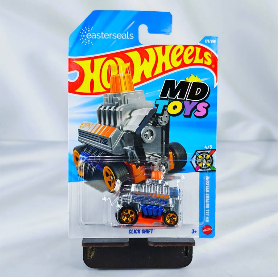 HW Basic Fantasy - Click Shift Click Shift - Hotwheels Fantasy All Drivers Welcome 4/5 Mattel - Imagen 1