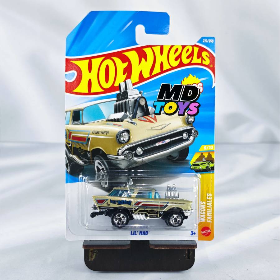 HW Fantasy - Lil Mad Lil Mad - Hotwheels Fantasy Wagons 9/10 Mattel - Imagen 1
