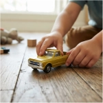 Auto Chevy C10 1968 - Camioneta Chevrolet 110/125 Matchbox 1:64 Mattel - Imagen 3