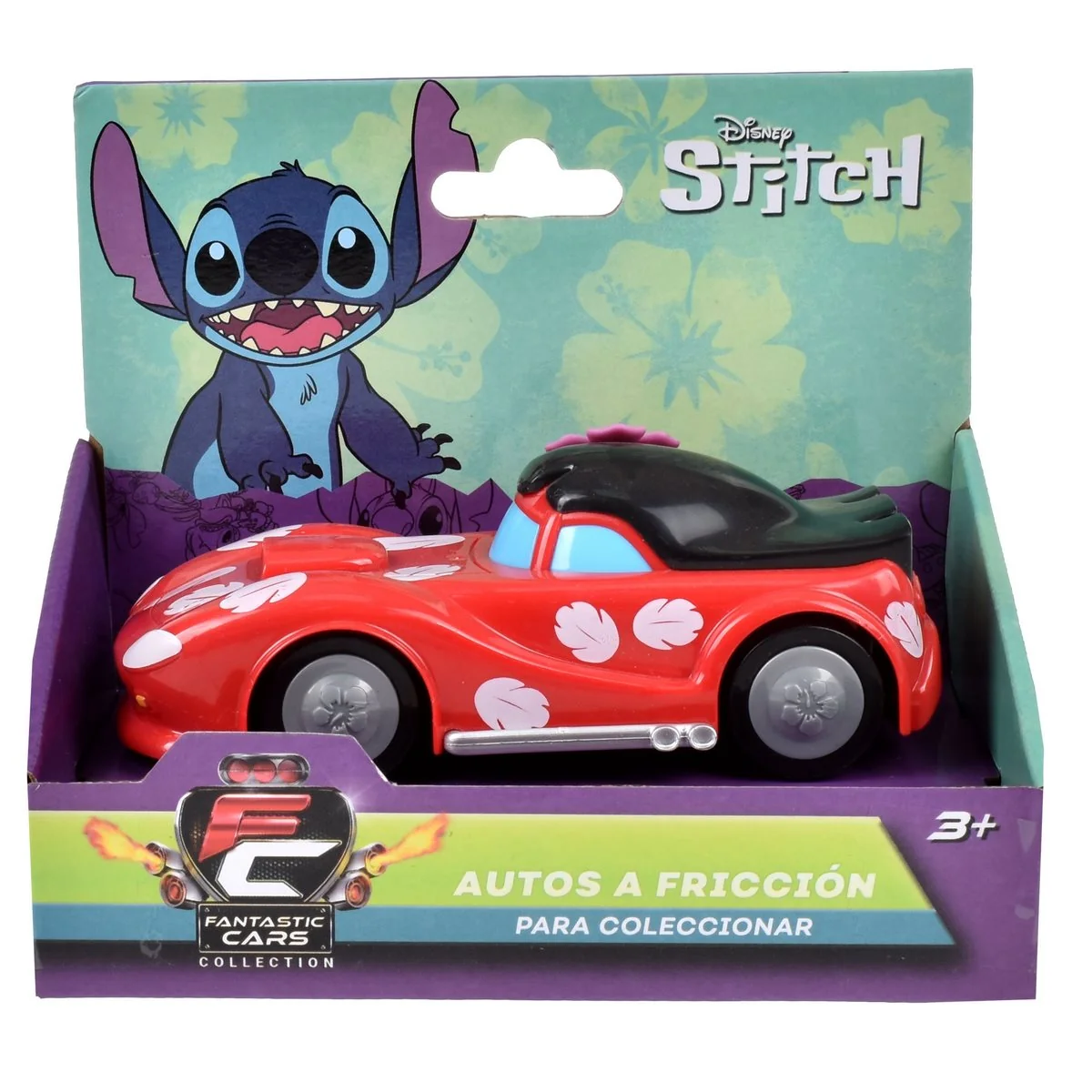 Auto a Fricción - Lilo Rojo Lilo - Auto A Fricción Lilo & Stitch Disney 13cm - Imagen 1