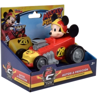 Mickey Mouse - Auto A Fricción Mickey & Roadster Racers Disney 13cm