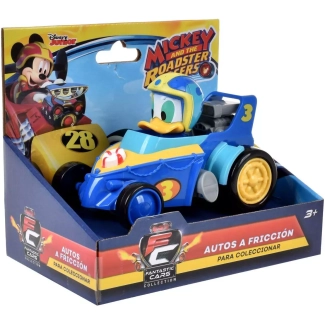 Pato Donald - Auto A Fricción Mickey & Roadster Racers Disney 13cm