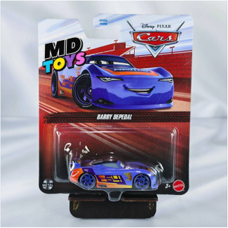 Barry Depedal - Cars Premium Metalico Escala 1:55 Mattel