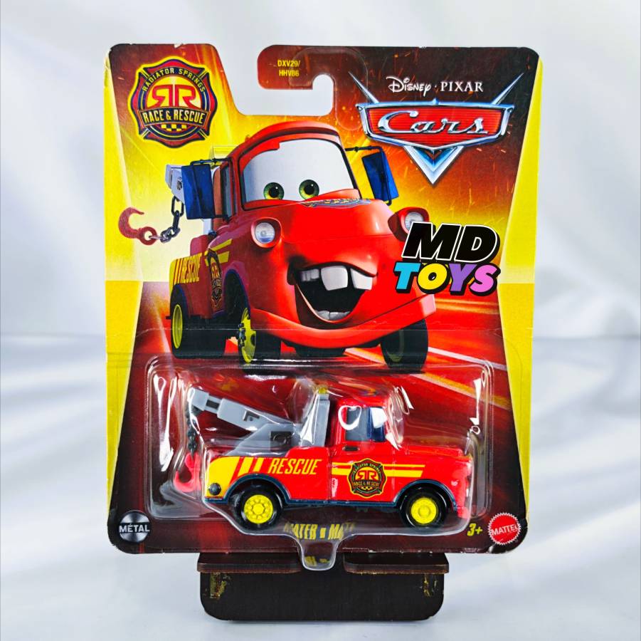 Cars Premium R&R - Mate Mate Race&Rescue - Cars Premium Metalico Escala 1:55 Mattel - Imagen 1