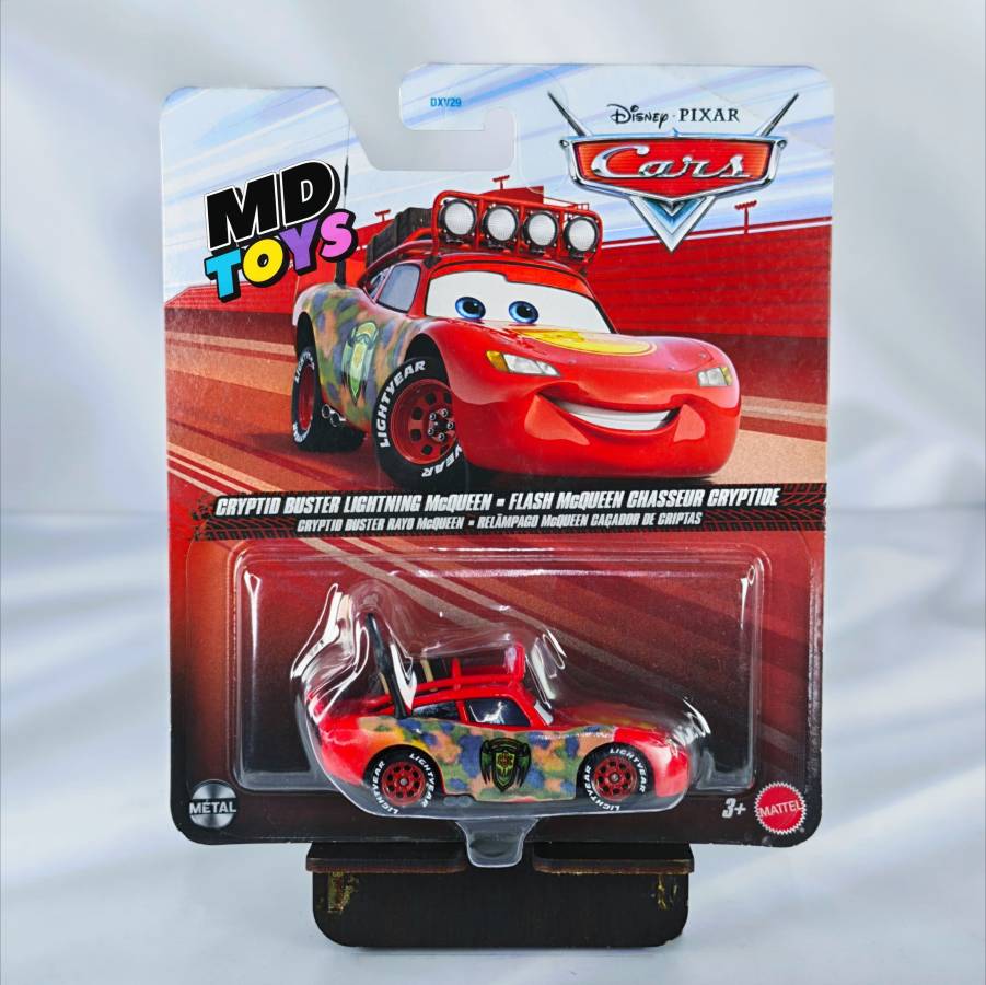 Cars Premium - Rayo McQueen Cryptid Buster Rayo McQueen Cryptid Buster - Cars Premium Metalico Escala 1:55 Mattel - Imagen 1