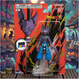 Bills Dios de la Destrucción - Figura Dragon Ball 13cm Articulado Bandai