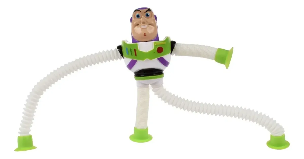 Figura Flexible - Buzz Lightyear Buzz Lightyear - Figura Flexible Tira Y Estira 15 cm Toy Story - Imagen 1