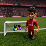 Luis Diaz Liverpool - Figura Futbol Minix 12 cm - Imagen 2