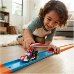 Mario Standard Kart - Hotwheels Auto Mario Kart Con Alas 1:64 Mattel - Imagen 4