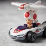 Toad P-Wing - Hotwheels Auto Mario Kart Con Alas 1:64 Mattel - Imagen 5
