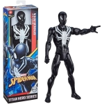 Spiderman Black Suit - Figura Titan Hero Series Marvel 24cm