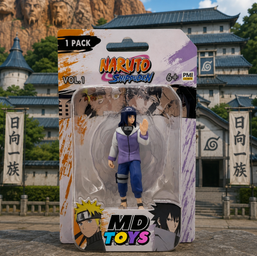 Figura Naruto Shippuden 7cm - Hinata Hyuga 1 Hinata Hyuga - Mini Figura Naruto Shippuden 7cm - Imagen 1