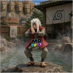 Jiraiya - Mini Figura Naruto Shippuden 7cm - Imagen 2