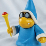 Figura Kamek Magikoopa - Super Mario Nintendo 6cm - Imagen 3