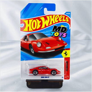 Ferrari Dino 206 GT - Hotwheels Ferrari 5/5 Mattel