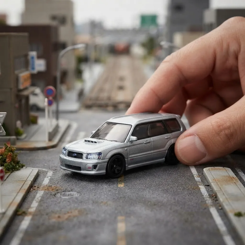 Subaru Forester STI - Hotwheels Premium Car Culture: Fast Wagons 5/5 - Imagen 3