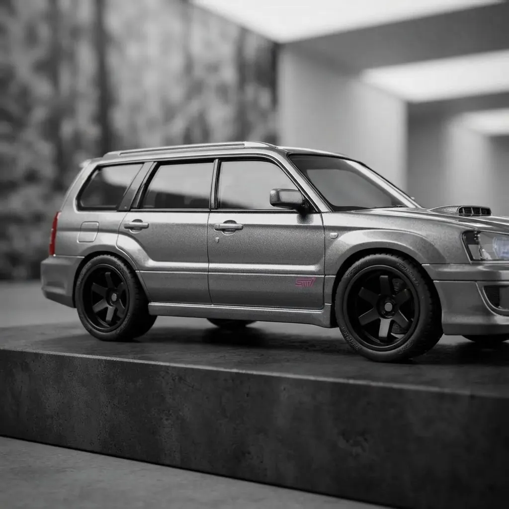 Subaru Forester STI - Hotwheels Premium Car Culture: Fast Wagons 5/5 - Imagen 4