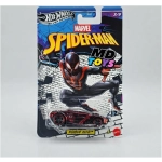 Rogue Hog Miles Morales - Hotwheels Silver Series 3/5 Marvel Spiderman - Imagen 4