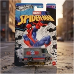 Combat Medic Spiderman - Hotwheels Silver Series 5/5 Marvel Spiderman - Imagen 5