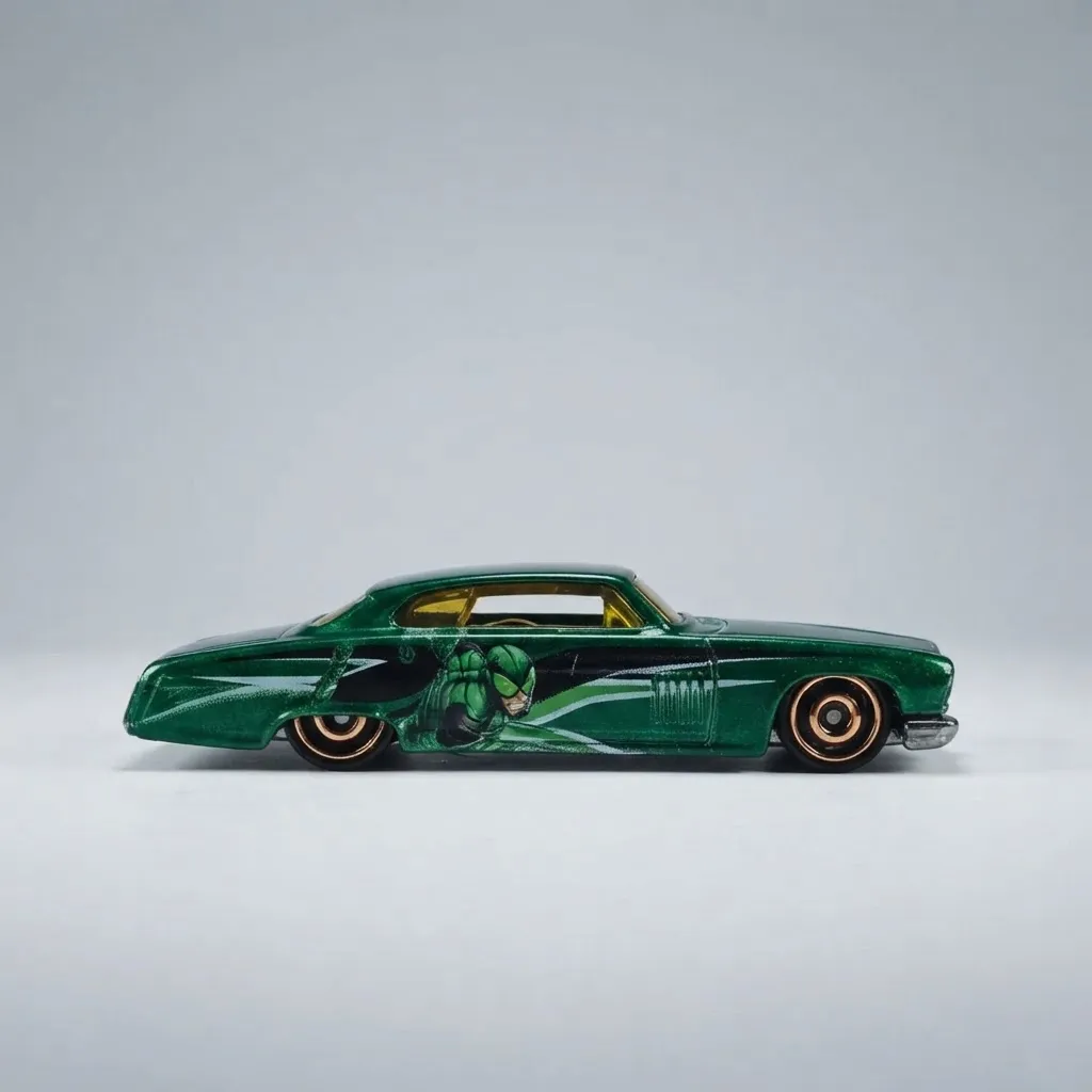 Fish'd & Chip'd Scorpion - Hotwheels Silver Series 4/5 Marvel Spiderman - Imagen 3