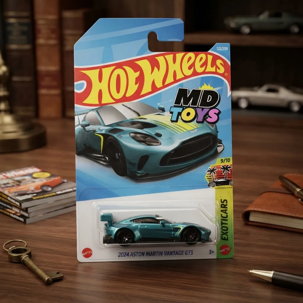 Aston Martin Vantage GT3 2024 - Hotwheels Exoticars 9/10 Mattel - Imagen 2