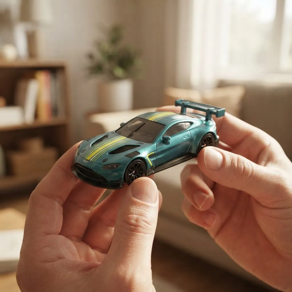 Aston Martin Vantage GT3 2024 - Hotwheels Exoticars 9/10 Mattel - Imagen 3