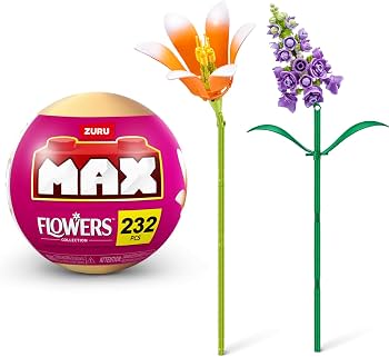 Juguetes Varios - Zuru Flowers Lilium Flor Lillium Armable - Zuru Flowers 232 Piezas - Imagen 1