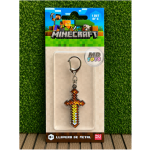 Espada de Oro Minecraft - Llavero Metalico Oficial Mojang
