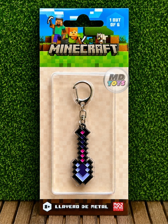Llavero Minecraft - Pala de Netherite 1 Pala de Netherite Minecraft - Llavero Metalico Oficial Mojang - Imagen 1